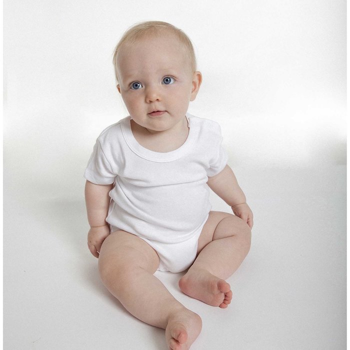 Body bébé garçon en 100 % coton biologique