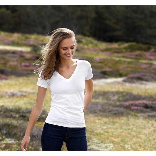 Tee-shirt femme Bionec bio-céramique manches longues blanc